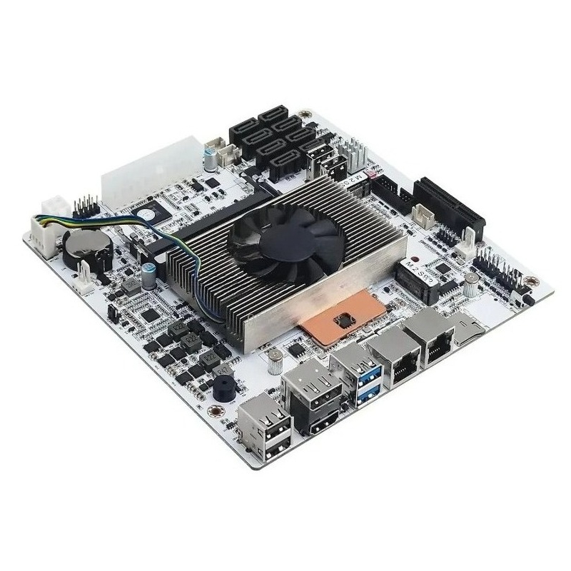 Nas Motherboard 8 Sata Mini Itx - 화이트 미니-ITX M11 NAS 마더보드, 온보드