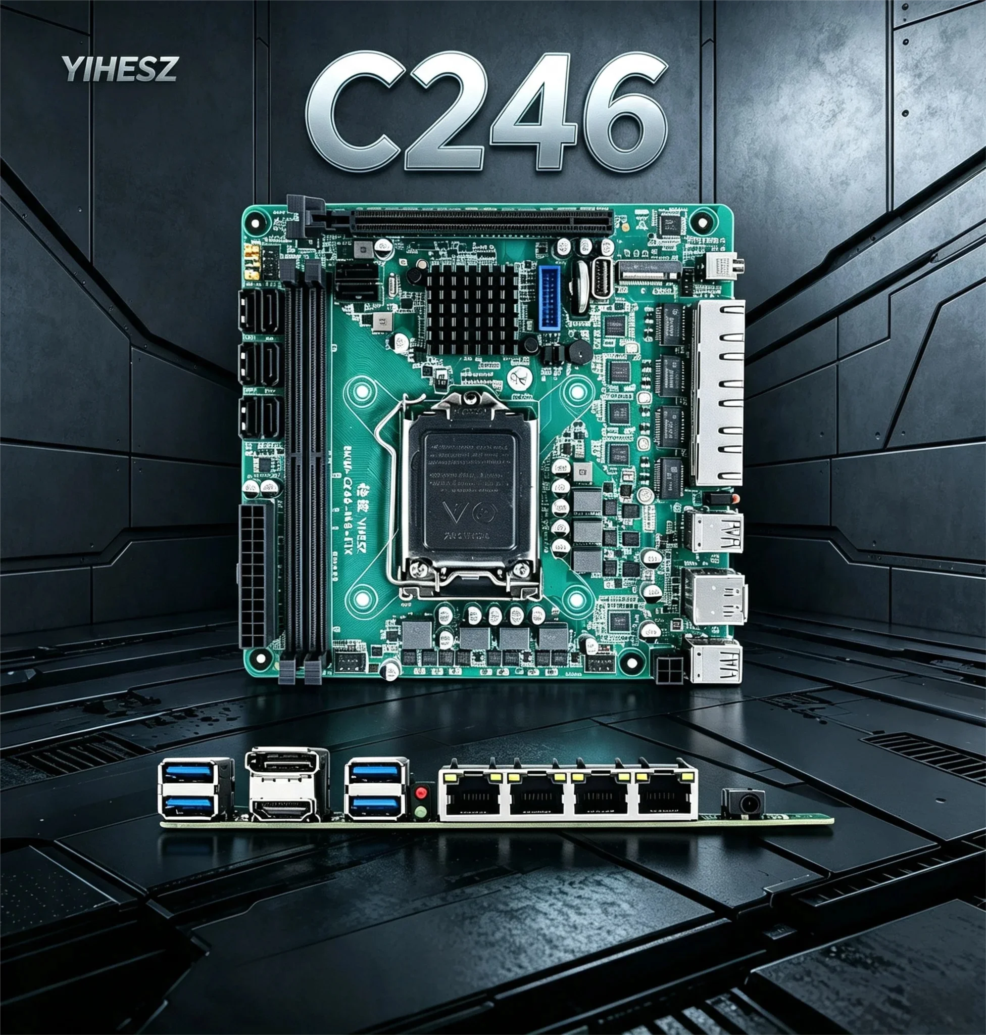 C246 ITX NAS 마더보드, 8세대 및 9세대 코 - Nas Motherboard 8 Sata Mini Itx 리뷰 및 가격