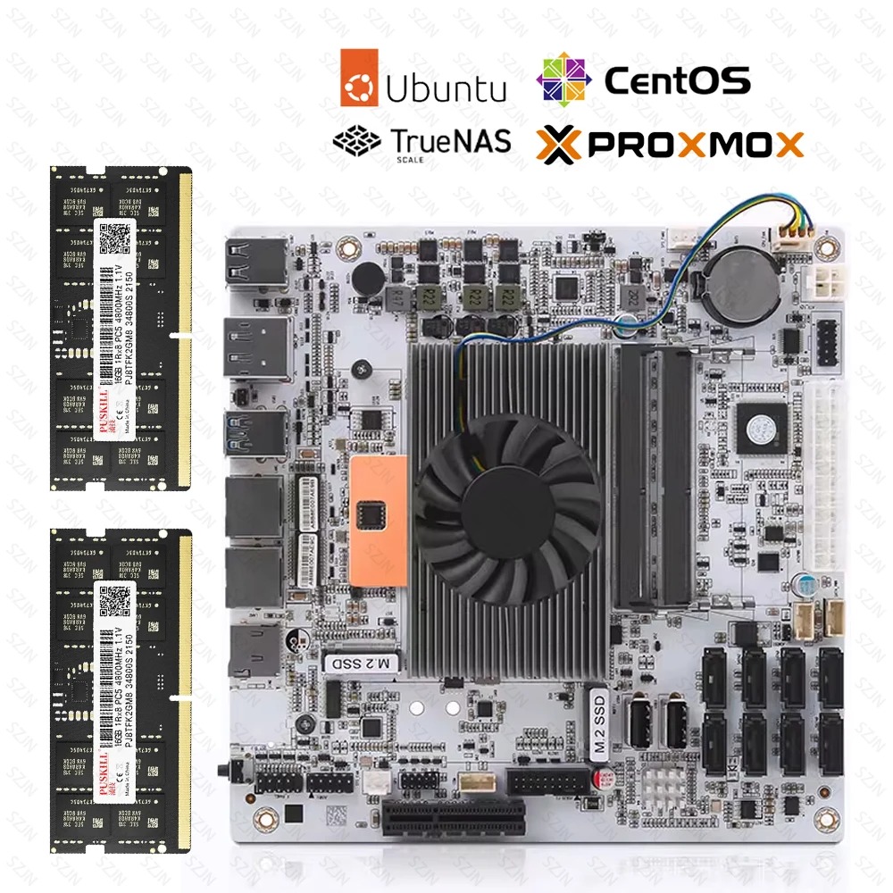 I5-8265U ES NAS 마더보드 8베이 NAS 보 - Nas Motherboard 8 Sata Mini Itx 리뷰 및 가격