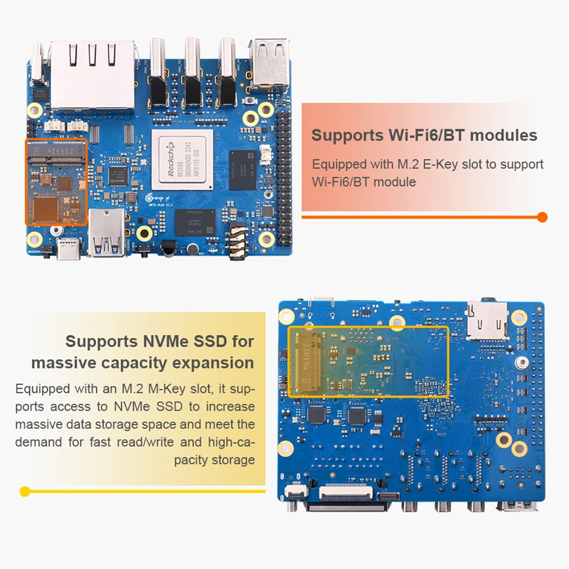 오렌지 파이 5 플러스 4 8 16 GB RAM DDR - Rockchip Rk3588 Development Board 리뷰 및 가격