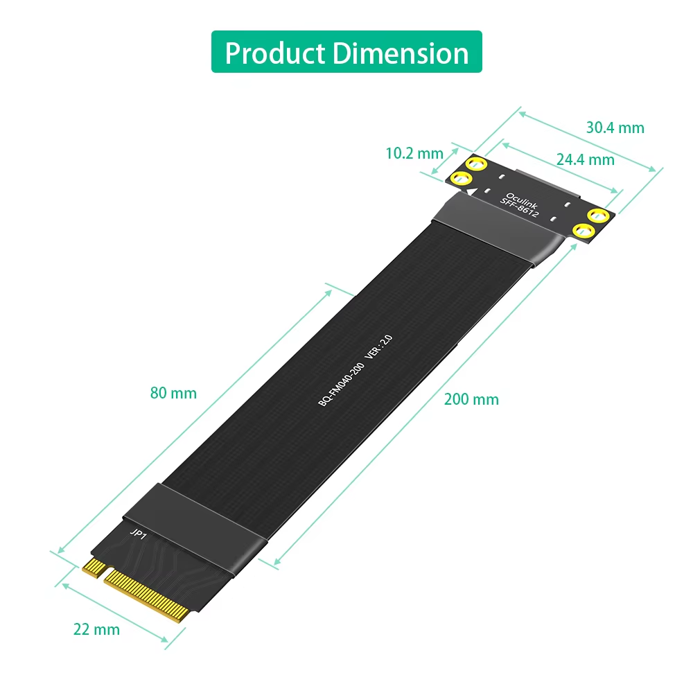 M.2 NVMe-Oculink 4i 확장 케이블, SF - Oculink Egpu Mini Pc 리뷰 및 가격